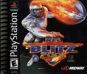 NFL Blitz 2001 (US) box cover front